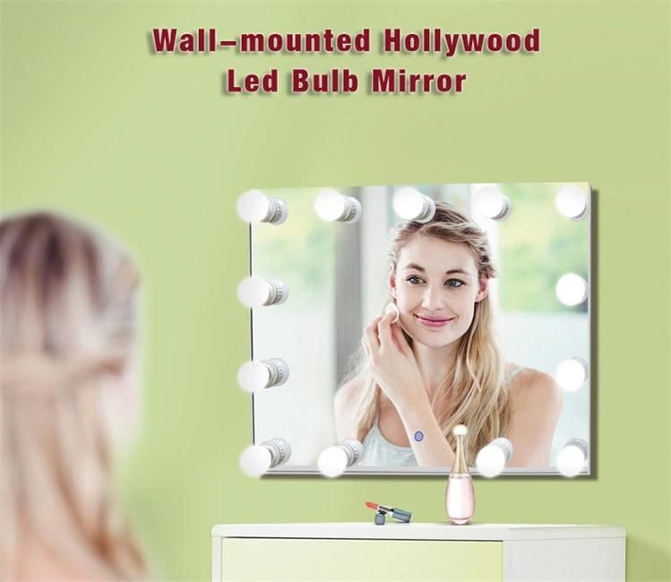 Hanging Wall Mounted Vanity LED Mirror for Lady′s Makeup