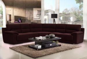 Modern Living Room Curved Corner Sofa Set