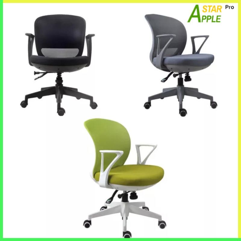 China Factory Plastic as-B2131wh Low Back Ergonomic Swivel Office Chair