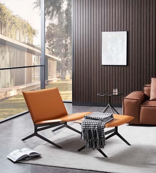 Italian Style Luxury Modern Fabric or Leather Hotel Living Room Solid Wood Home Furniture Lazy Stylish Leisure Sofa Chair