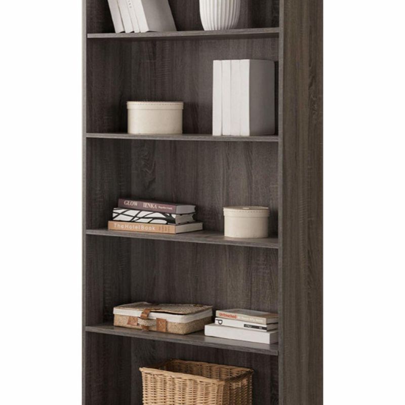 Book Cabinet with 5 Display Shelves
