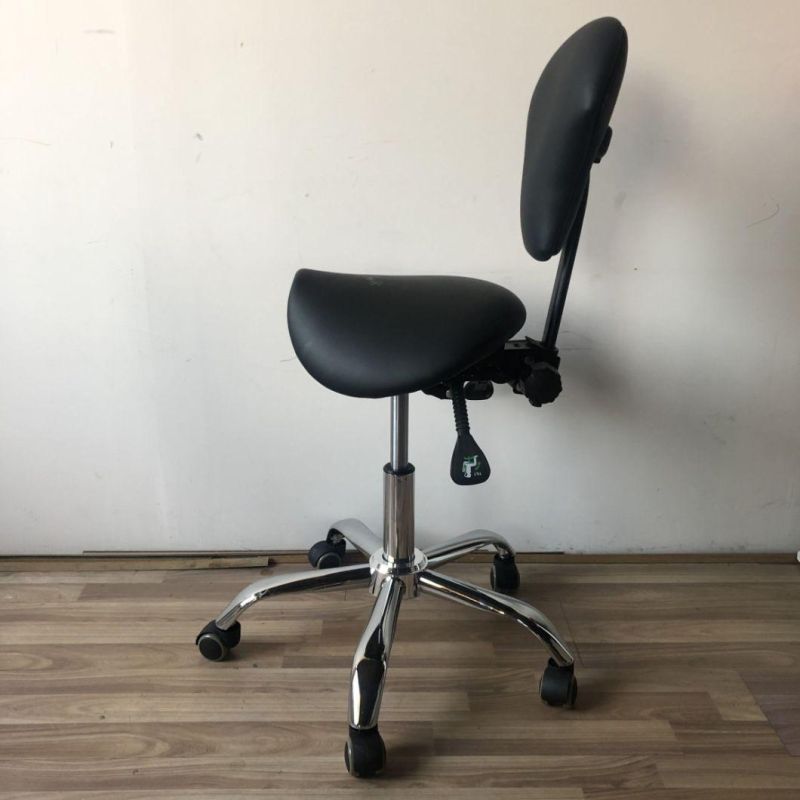 Ergonomic Multi-Fun Tlit Saddle Seat Seat Stool Office Chair