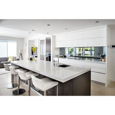 Australian Project MDF Laminate Commercial Kitchen Cabinets for Apartment Project