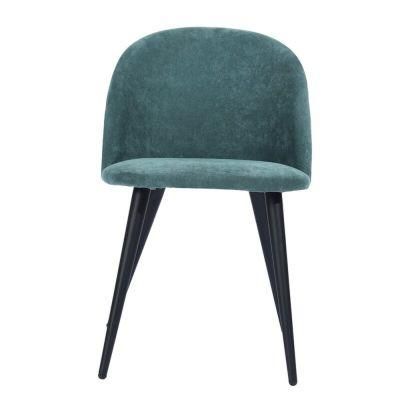 Wholesale Dining Room Chair Modern Furniture Fabric Velvet Dining Chair