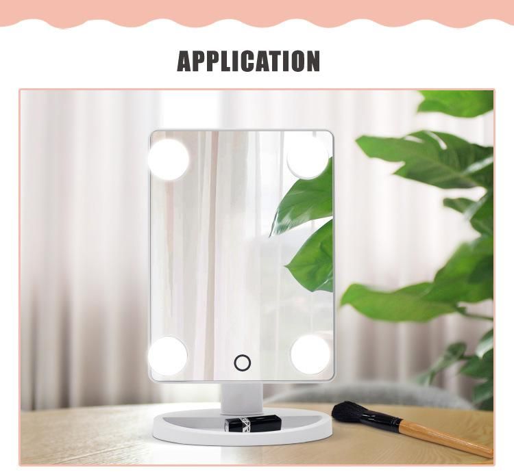 Hollywood Makeup Mirror Lighting with 4 Bulbs for Vanity Table Set