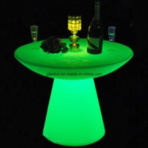 LED Round Bar Table for Corporate Event Decor