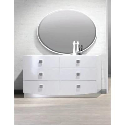 Nova Modern Nordic Style Oval Dresser Make up Table with Mirror