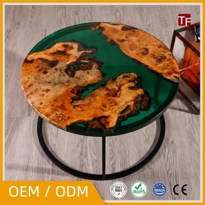 Nice Design Modern Wood Slab River Table Solid Wood Epoxy Resin Table Top River Table