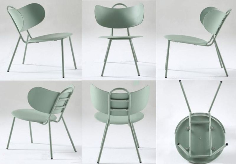 Good Price New Design PP Dining Room Chair Cheap Plastic Chair Dining Room with Metal Legs