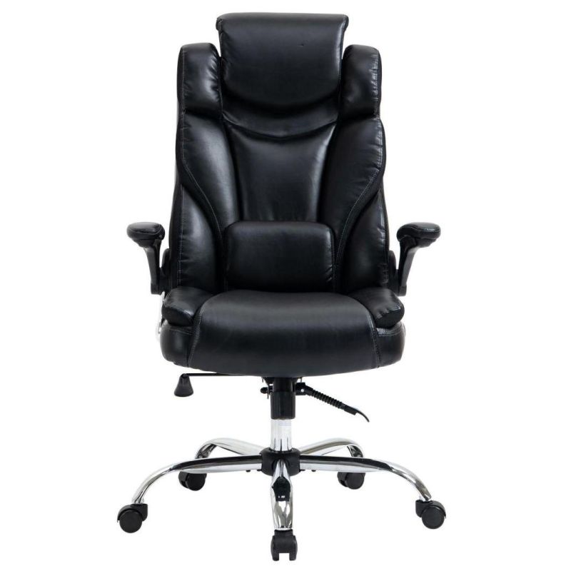 Modern New Design Swivel Cheap Office Room Rotating Wheel Dining Meeting Boss Leather Chair