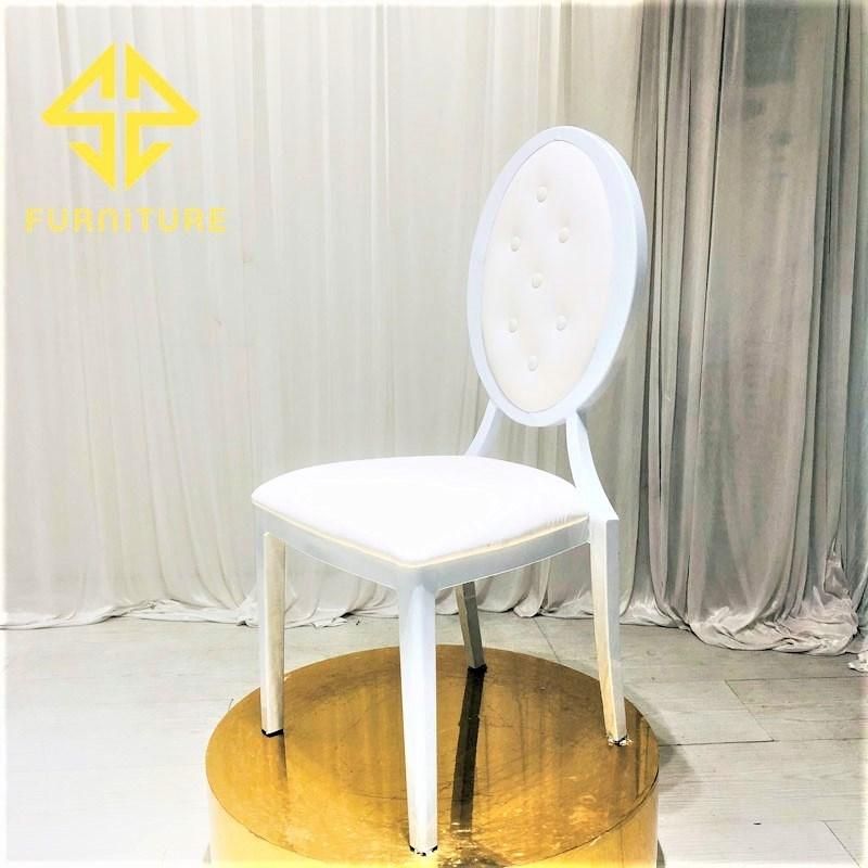 2021 Hot Sale Modern White Resin Wedding Ghost Chair for Banquet Use