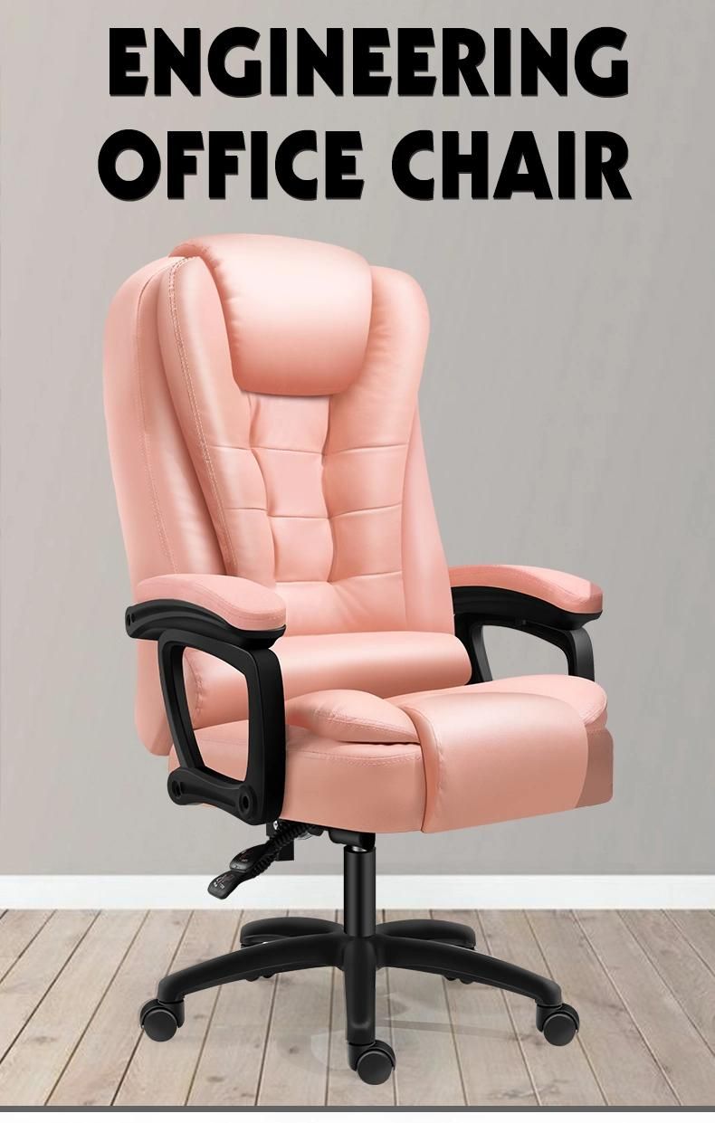 High-Back CE Certified Swivel Luxury Recliner Leather Manager Boss Executive Office Chair