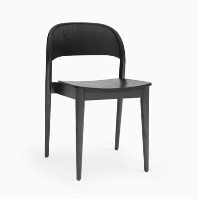 Commercial Use Cheap Price Modern Restaurant Stackable Wooden Dining Chair