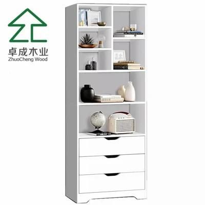 Pull out 6 Shelf Shelves Bathroom Bookcase