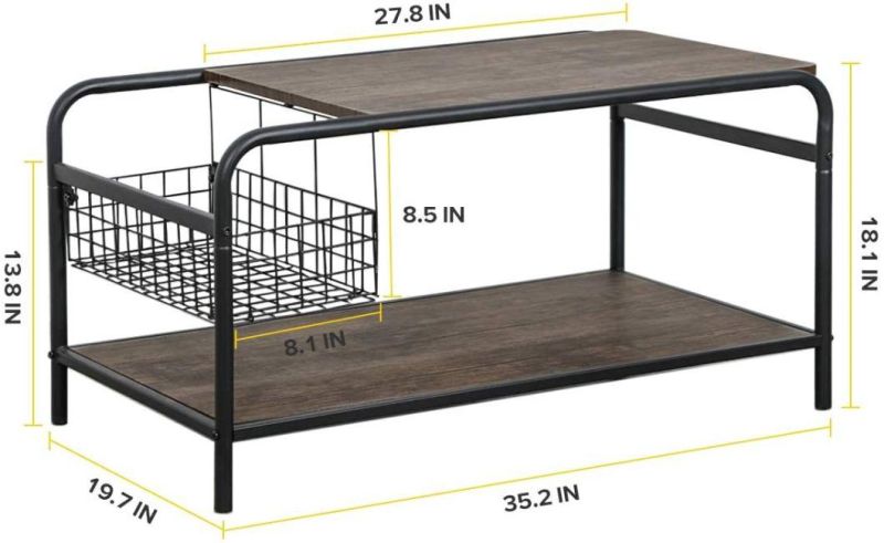Create a Comfortable Family Recreation Area Modern Cocktail Coffee Table