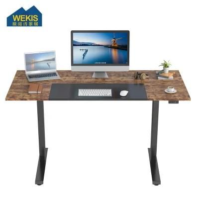 High-End Ergonomic Officee Home Furniture Electric Sit Standing Height Adjustable Standing up Table