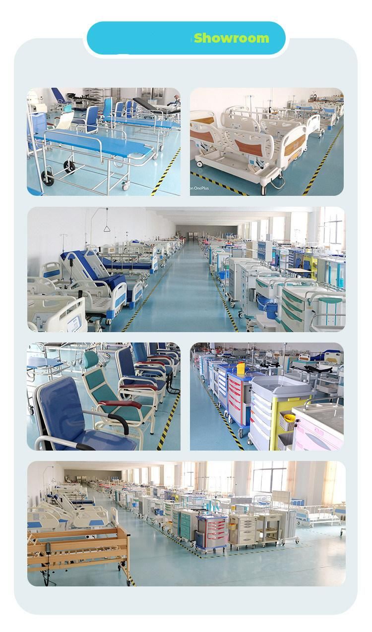 Medical Hospital Furniture ABS Plastic Hospital Bedside Cabinet for Patient