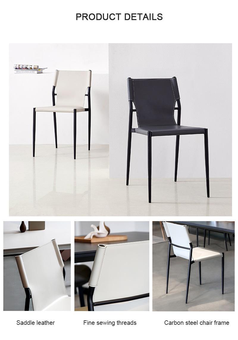 Indoor Minimalist Home Furniture Steel Leg Luxury Metal Hotel Chair