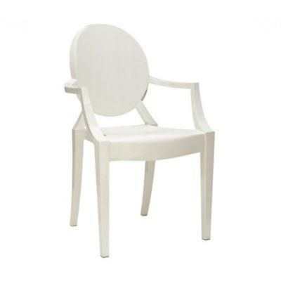 Cheap Outdoor White Modern Design Leisure Stacking Dining Plastic Chair Dining Room Furniture
