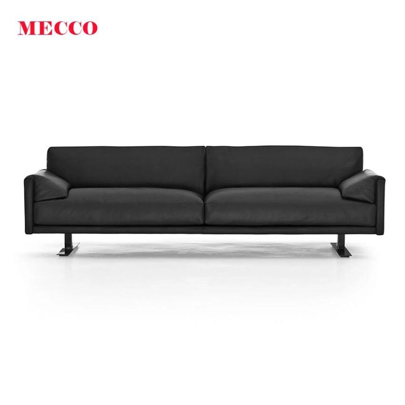High Quality Modern Leisure Reception Leather Office Waiting Sofa