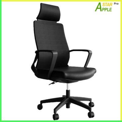 Modern Hotel Indoor Furniture Office Chair with Fabric on Armrest