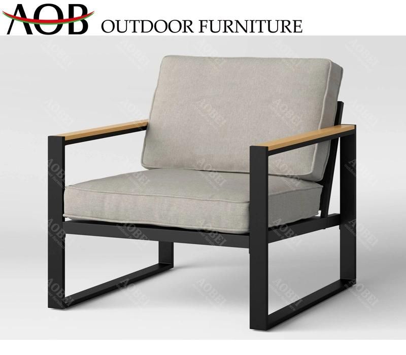 Modern Outdoor Restaurant Home Patio Garden Resort Hotel Bar Project Aluminum Dining Furniture Chair