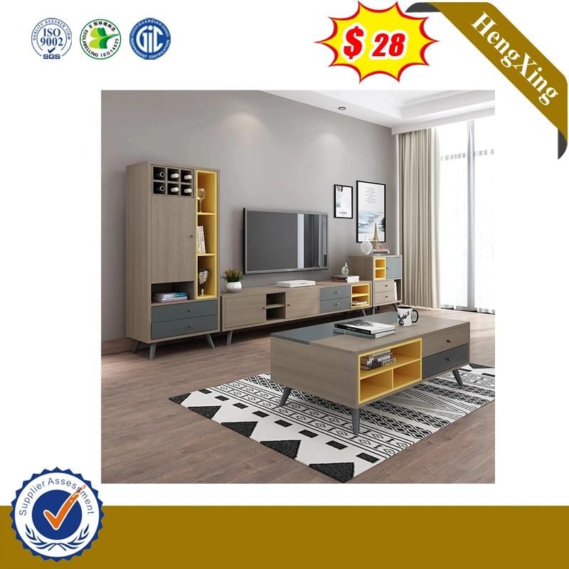 Modern Melamine Laminated Lacqure Home Furniture (HX-8N1558)