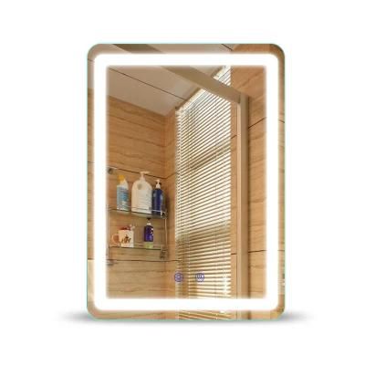 High Definition Wall-Mounted LED Bathroom Mirror