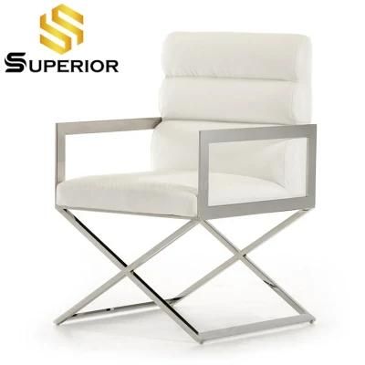 Wholesale English Home Furniture Low Price PU Leather Dining Chair