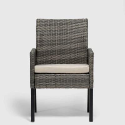 Modern Comfortable Patio Hand Woven Outdoor Rattan Dining Chair