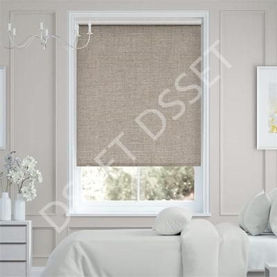 Nice Day Night Fabric Motorized Control Unit Electric Mechanism &amp; Manual Chain Component Blackout Sunscreen Window Roller Blinds