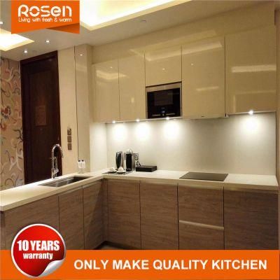 Compact Simple Practical MDF Melamine Finish Kitchen Cabinet Furniture
