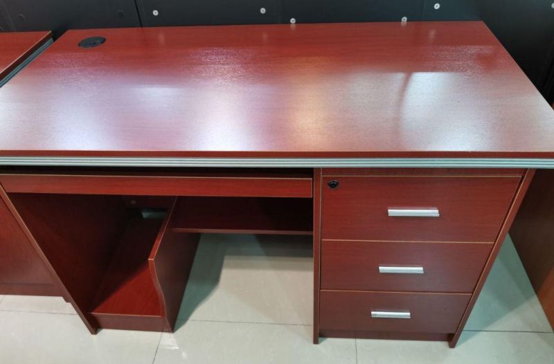 Modern 1.2m Wooden Staff Office Standing Computer Desk