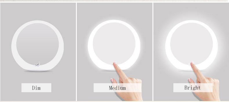 Special Design USB Rechargeable LED Makeup Mirror with Bluetooth Speaker