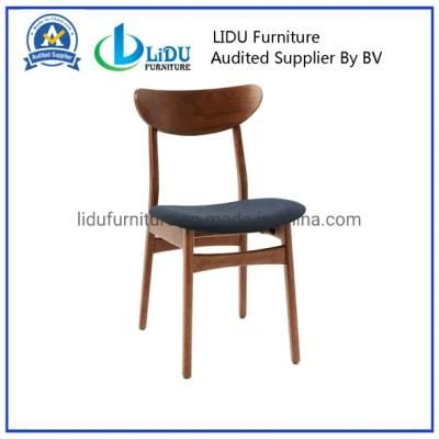 Indoor Modern Solid Dining Chair Restaurant Wood Dining Chair Restaurant Chairs Home Furniture