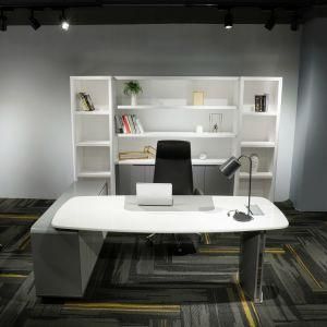 Cheap Modern Glossy MDF Painting Customize Office Desk