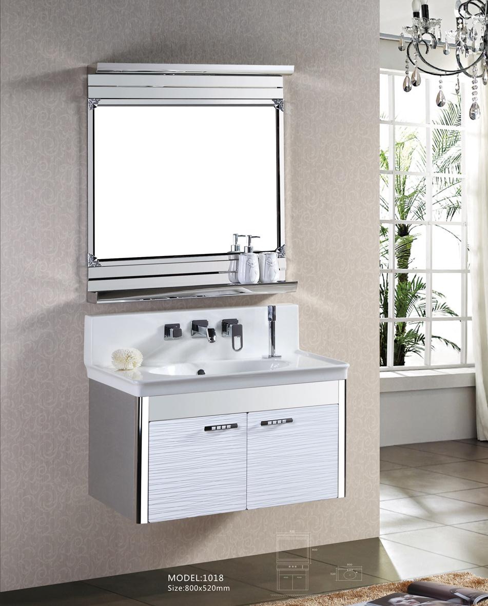 Bathroom Cabinet Stainless Steel Vanity Furniture