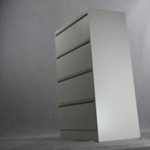 Modern Design 4 Drawers Lateral Filling Cabinet Recessed Handle