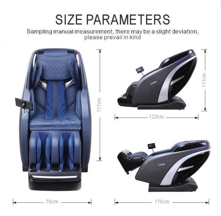 Professional Hot Selling Modern Electric Smart 4D Cheap Relaxing Heating Massage Chair Ready to Ship