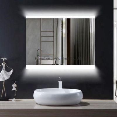 Lighted Decorative Cabinet MDF Vanity Medicine Bathroom Cabinets with Defogger Factory Price