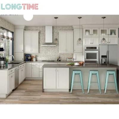 Factory Direct Sell Designer American Kitchens Wood Kitchen Manufacturer Supply Kitchen Cabinets