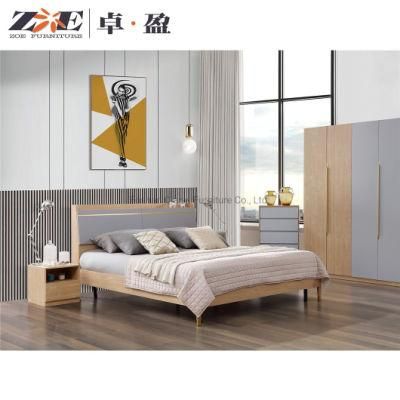 Factory Price Modern Bedroom Furniture Design Bed Nordic Luxury Modern King Size Childrens Beds with Storage