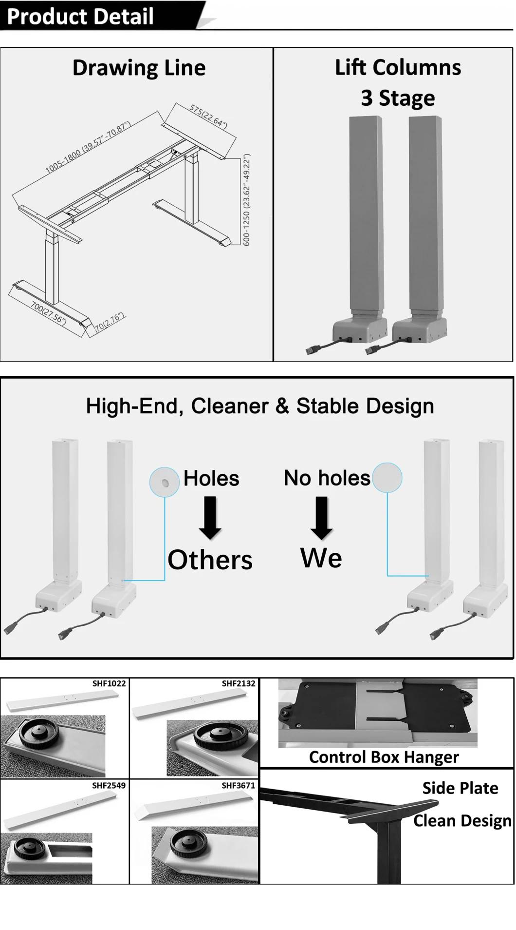 Exclusive Computer Stand up Desk Height Adjustable Standing Desk Factory