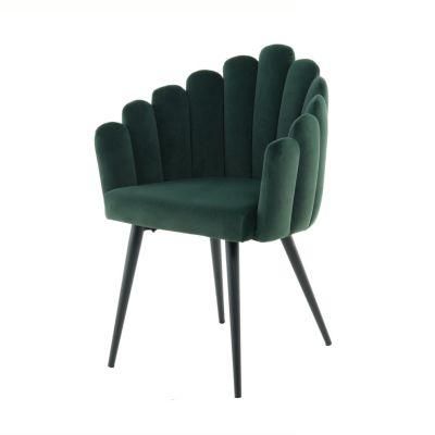 Scandinavian Design Modern Home Furniture Chairs PP Plastic Metallic Frame Dining Chair