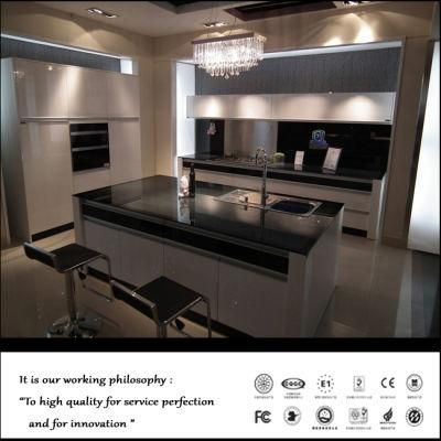 New Popular Acrylic Faced Kitchen Furniture (FY5621)