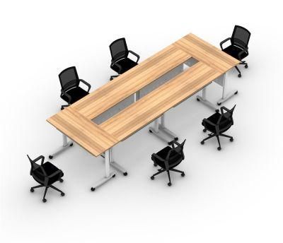 2022 Hot Sale Modern Two Legs Movable Professional School Meeting Desk Office Meeting Desk Adjustable Desk Office Desk