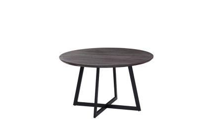 Home Hotel Restaurant Furniture Round MDF Top Metal Steel Dining Table Coffee Table