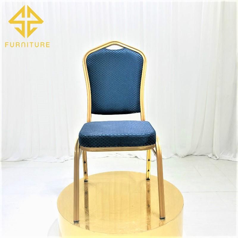 Wholesale Quality Low Price Strong Stackable Metal Banquet Chairs Hotel Chair