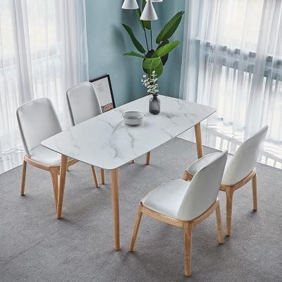 Custom Luxury Modern New Design Cheap Large Furniture Dining Table Set