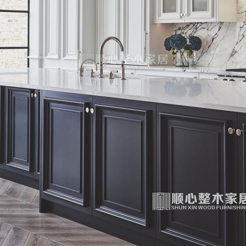 China cheap wooden customized whole sale kitchen cabinets and counter-tops